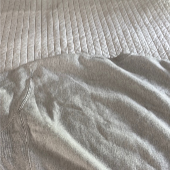 Champion TCU light Gray Sweatshirt with purple Letters - Picture 5 of 6